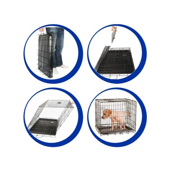 Pawise Wire Dog Crate use