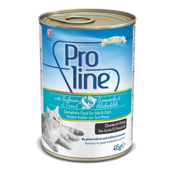 Proline Canned Cat Food (Salmon & Trout)