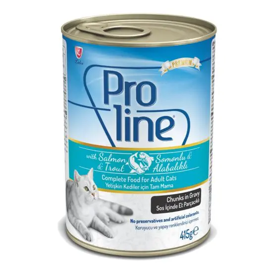 Proline Canned Cat Food (Salmon & Trout)