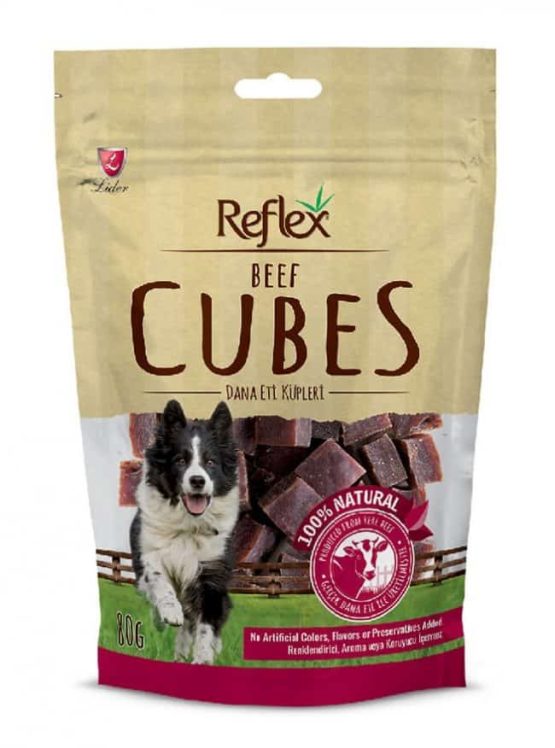 Reflex Beef Cube Dog Treats