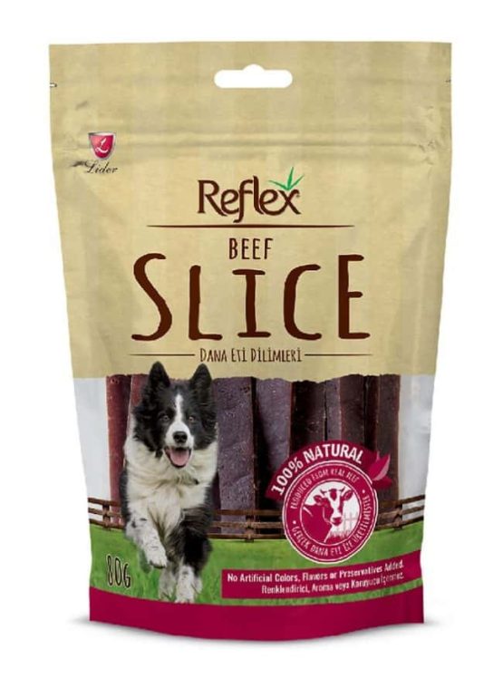 Reflex Beef Slices Dog Treats