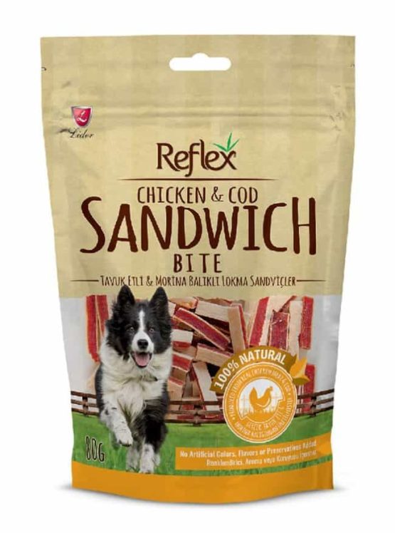 Reflex Chicken Meat & Cod Sandwich Bite