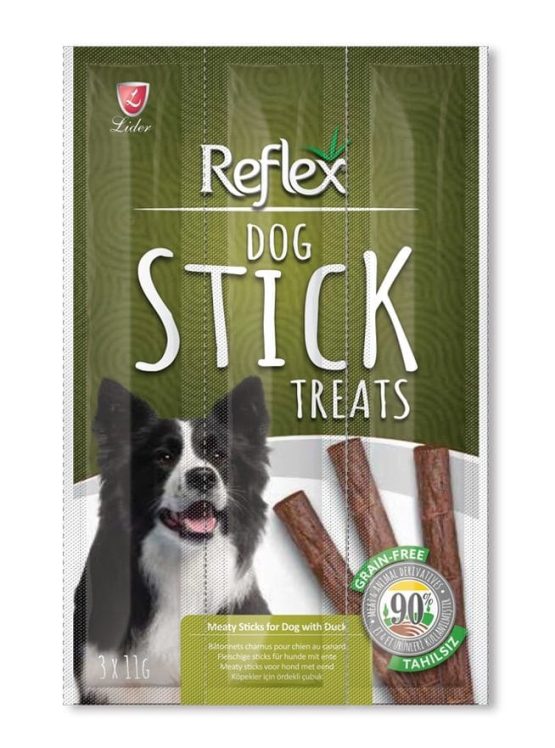 Reflex Dog Treats Meaty Sticks With Duck (3 sticks)