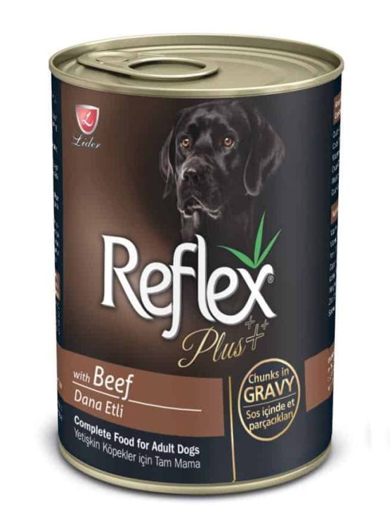 Reflex Plus Canned Dog Food (Beef in Gravy)
