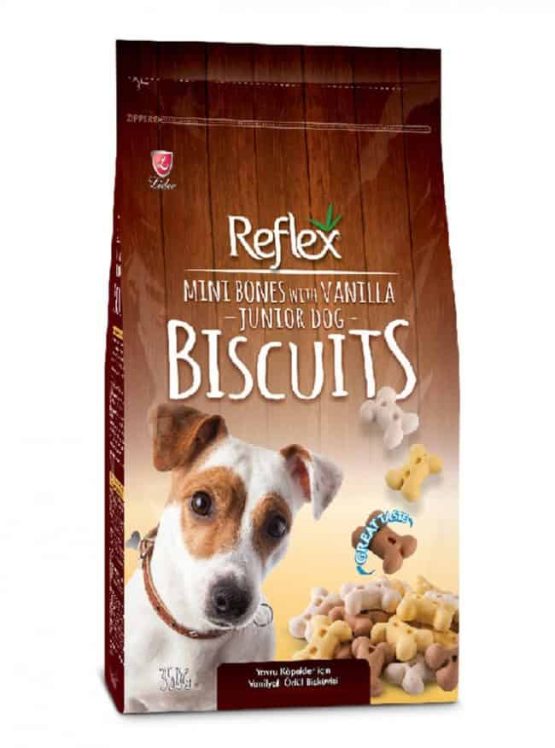 Reflex Treats Mini Bones With Vanilla Junior Biscuits