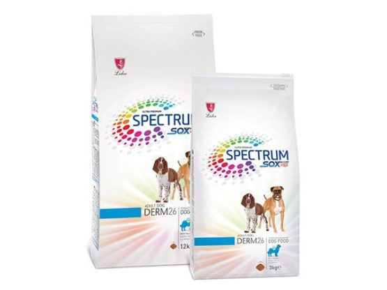 spectrum dog food derm26