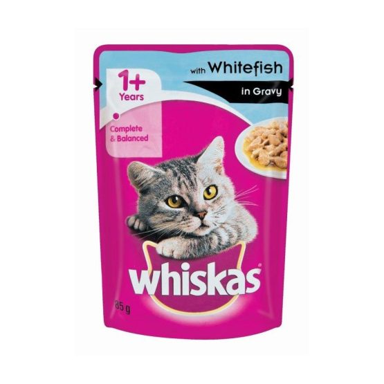 Whiskas 85g Whitefish in Gravy