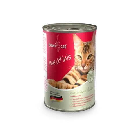 bewi cat meatinis venison cat food