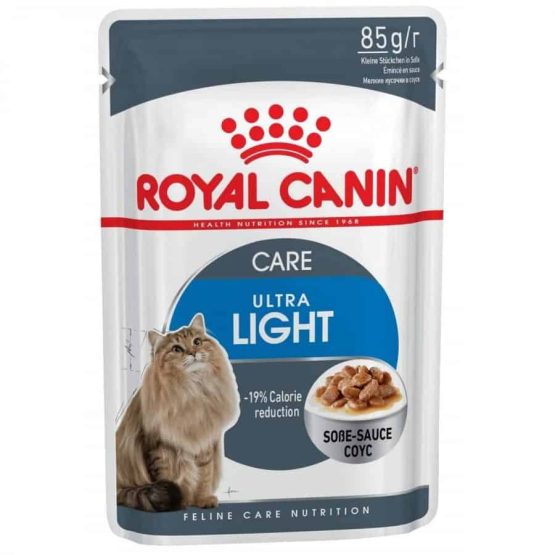 Royal Canin Ultra Light Wet Cat Food (Jelly / Gravy)