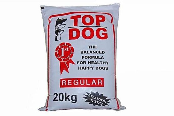 top dog regular dog food 20kg